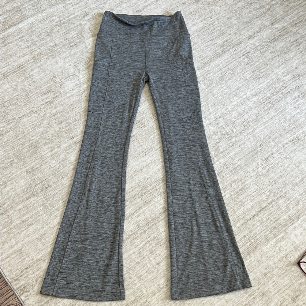 Lou & Grey Heathered Gray Fabric